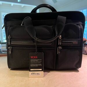 TUMI NWT FXT Ballistic Nylon Expandable Organizer Lap Top Brief style 26141